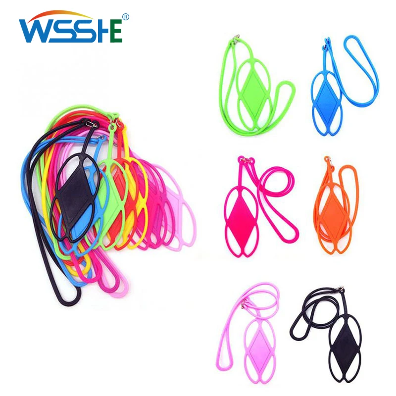 Универсальный держатель для телефона на шнурке чехол силиконовый ремешок