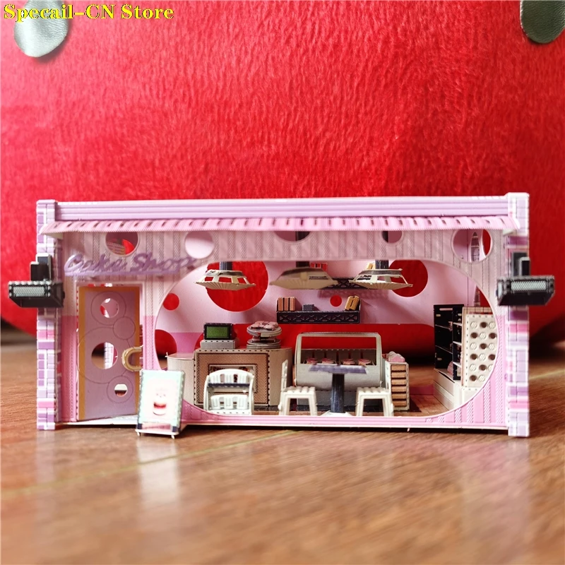 Металлический 3D пазл Nantian модель для торта наборы самостоятельной сборки