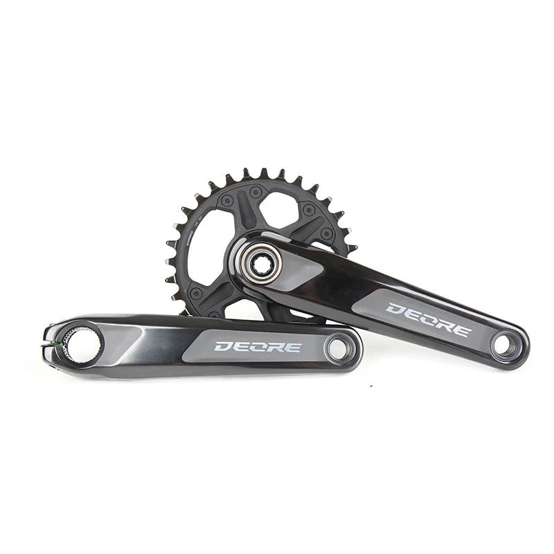 SHIMANO DEORE M6100 1X12 12 скоростной велосипедный кривошипный комплект Q-factor-Chain Line 52 мм 32T 170