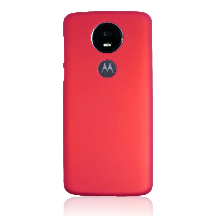 Матовый Противоскользящий чехол для телефона Motorola Moto G6 G7 E5 Z3 Play Plus One power Pc твердый