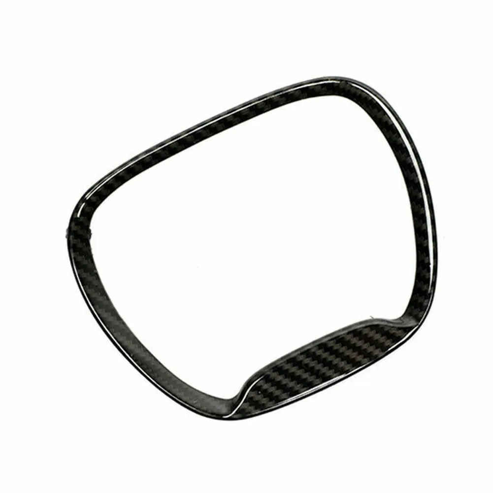 

15+ Durango Steering Wheel Decoration 1PCS Black Carbon Fiber For Dodge Challenger Charger