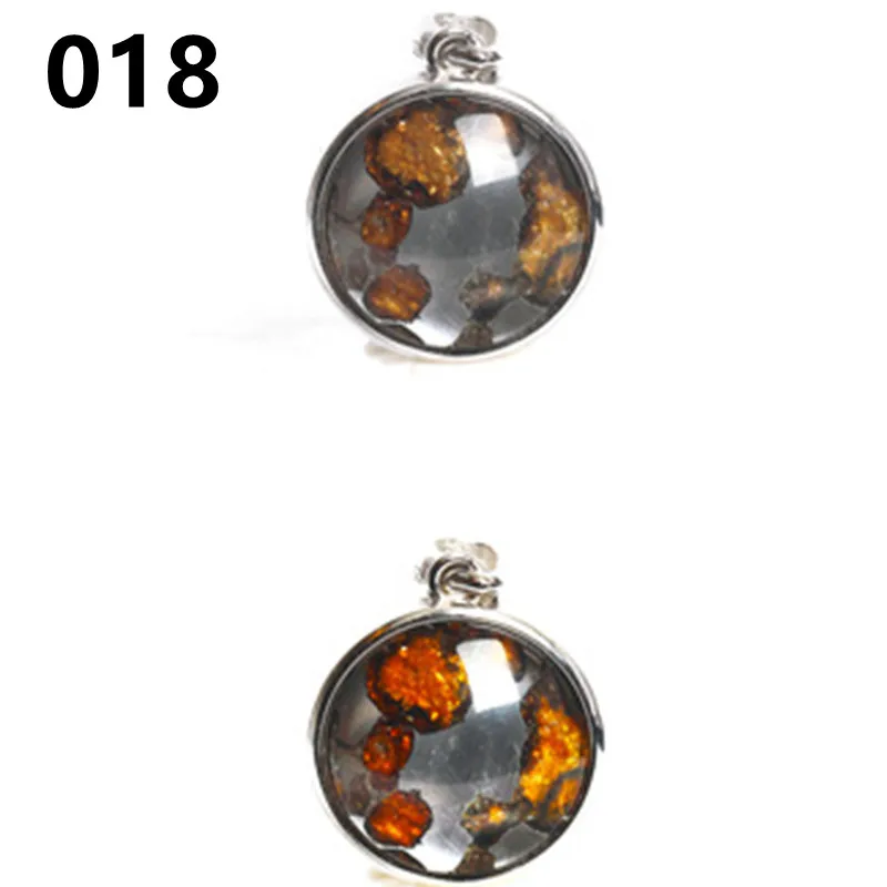 Подвеска из железа с российским метеоритом подвеска небесным железом Seymchan