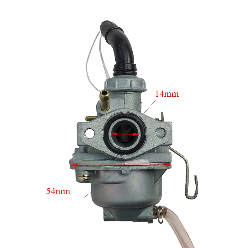 Фото Карбюратор в сборе 14 мм для Honda Monkey Mini Trail Z50 Z50A Z50R Z50J K3 K2 K1 K0 PZ14Q Карбюратор №5