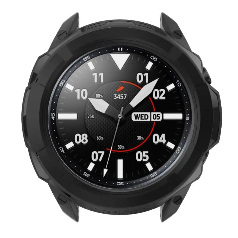 

Protective Shell Suitable For Samsung Galaxy Watch3 Armor Protective Shell Rotatable Ring 41mm R850 Anti-drop Shell 45mm R840