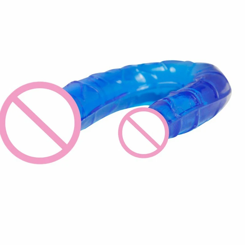 U-образные двухголовые фаллоимитаторы для увеличения пениса В Форме Дракона из