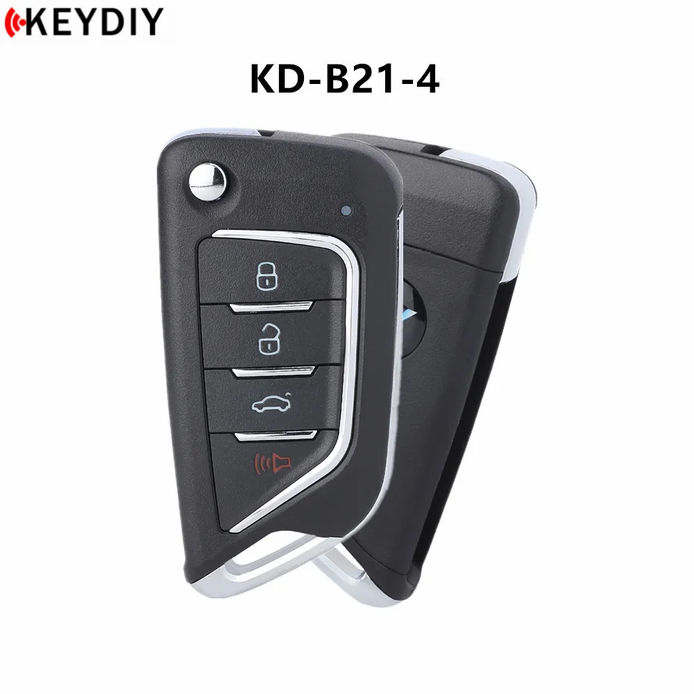 1/5/10 шт. KEYDIY KD MINI B21 4 кнопки пустой дистанционный Автомобильный ключ для KD900/KD X2