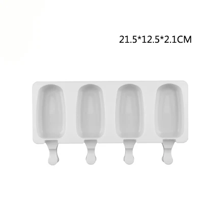Radom Color Силиконовая Морозилка, форма для мороженого, Popsicle Maker, поп-лоток для мороженого на палочке, ледяной куб, изготовление сока, формы для Фруктового мороженого, детский инструмент для конфет - Цвет: Radom Color