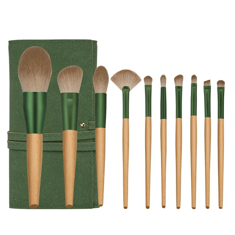 

Makeup Brushes Set for Cosmetic Foundation Powder Blush Kit Professional Eyeshadow Kabuki Blending Make Up Beauty Tool Beginer