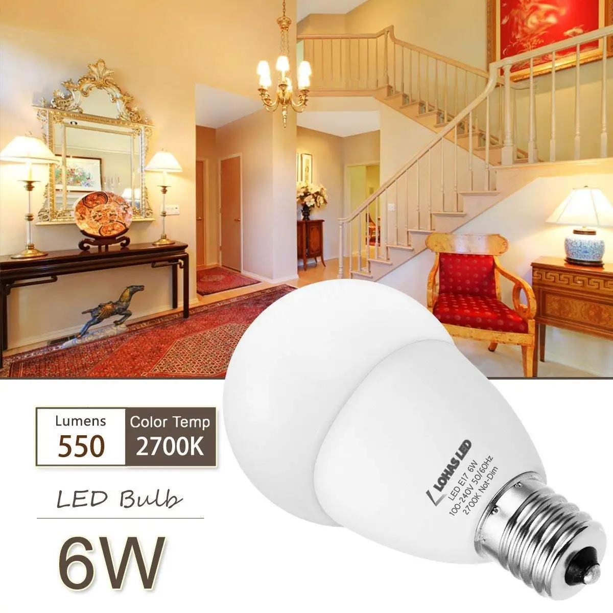 E17 светодиодный светильник лампа промежуточная база Глобус s 40 Вт накаливания