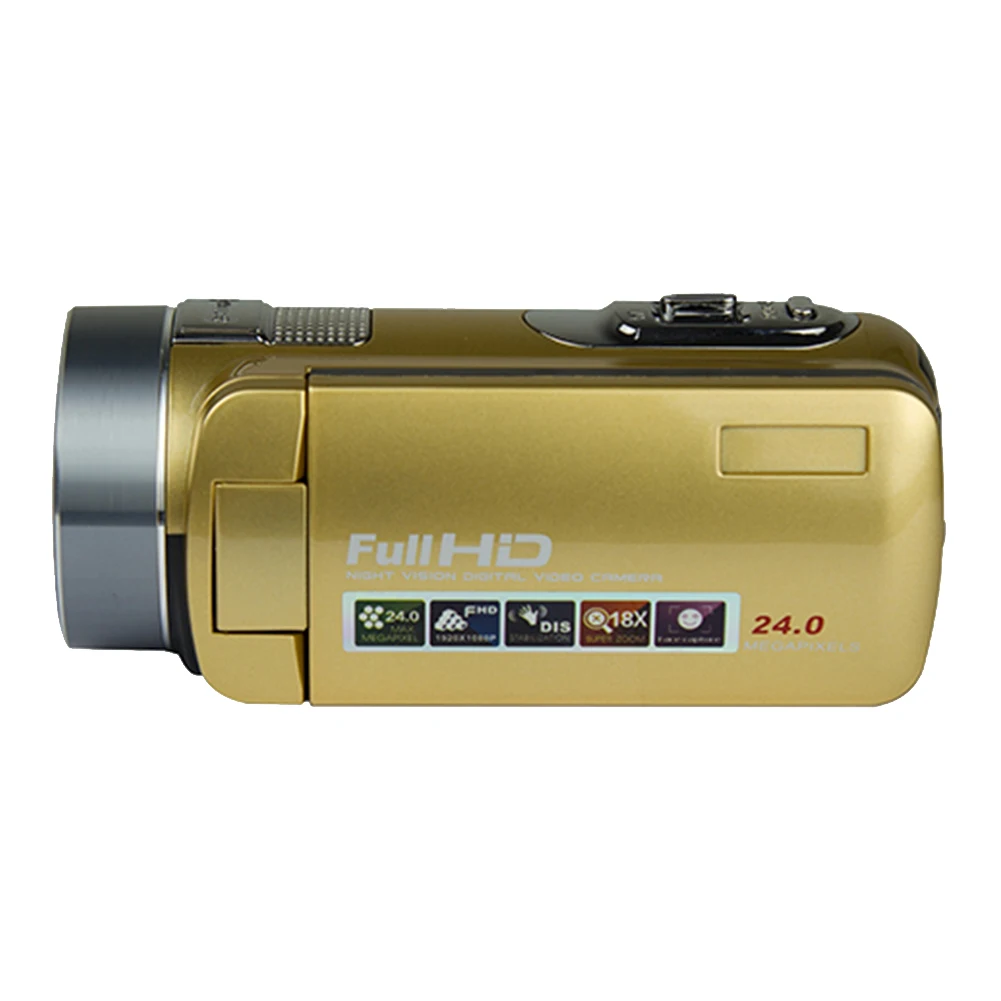 Прочный цифровой с вилкой рекордер камера ночного видения HD 1080P ЖК экран