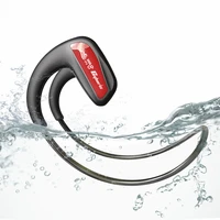 cyboris swimming bluetooth earphone ipx8 waterproof 16gb wireless mp3 player headset sports bathing running bt earbud