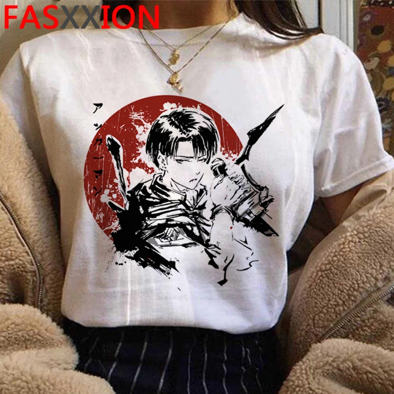 Футболка мужская последнего сезона с принтом Атака Титанов | Мужская одежда