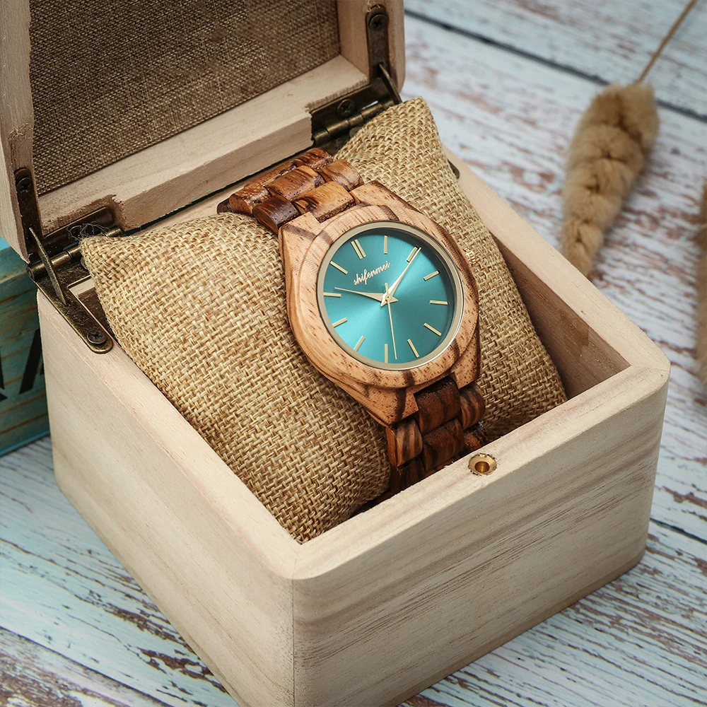 Shifenmei Watches Women Fashion Watch 2020 Wood Watch Quartz Ladies Clock Top Luxury Brand Wooden Watch Female Relogio Feminino luxury brand leather quartz women s watch ladies fashion watch women wristwatches clock relogio feminino masculino fashionmodels