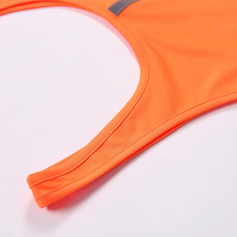 Женское боди для девушек стрейчевое трико топы тела светоотражающий комбинезон