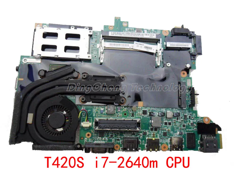 HOLYTIME ноутбук материнская плата для Lenovo thinkpad T420S FRU: 04W6529 i7 2640M cpu QM67DDR3 gefore GPU 100%