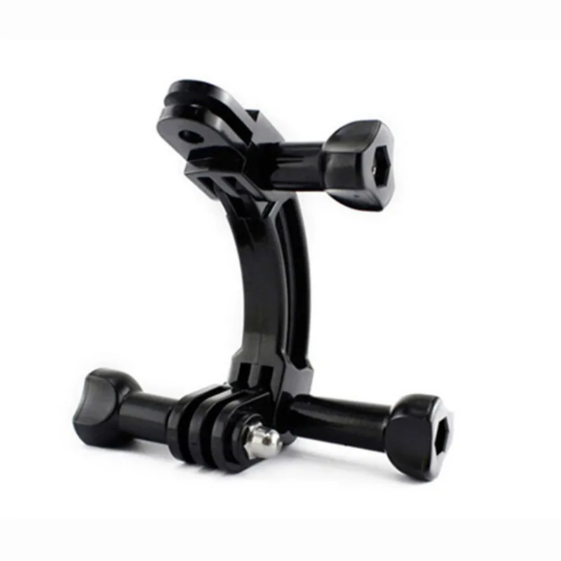 Для GoPro Hero 2 3 + 4 5 с аукциона камера изогнутый для шлема удлинитель поворотным