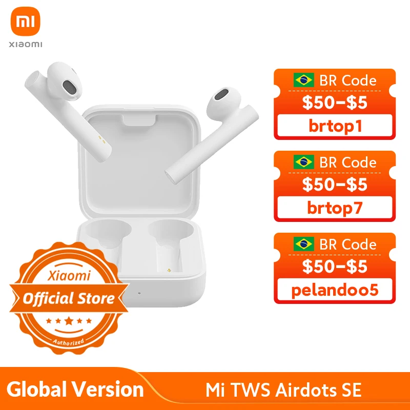 Беспроводные наушники Xiaomi Air2 SE наушники-вкладыши глобальная версия 2 Basic SBC/AAC Mi True