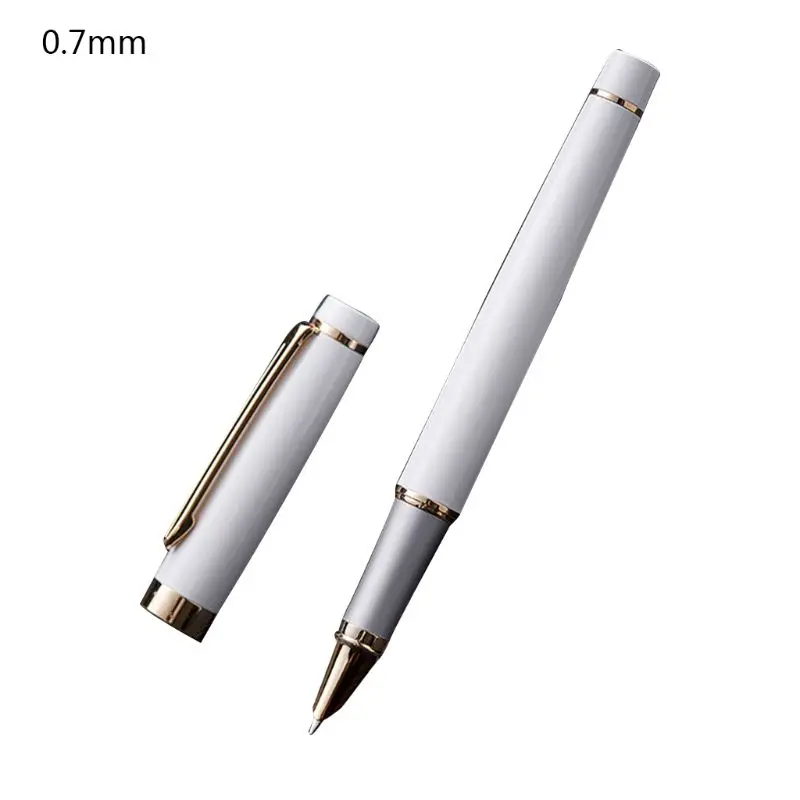 

Classical Business Fountain Pen Metal Signature Calligraphy Pens with Gift Box Student Office School Supplies