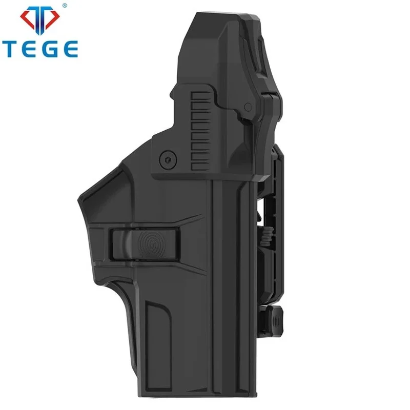 

Holster Tactical Polymer Law Enforcement Universal Gun Holster 360degree Duty Holster Two-in-one Belt Clip For Sig Sauer SP2022