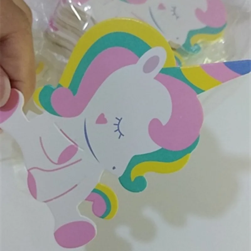 25 шт. декоративные открытки в виде единорога|Украшения своими руками для