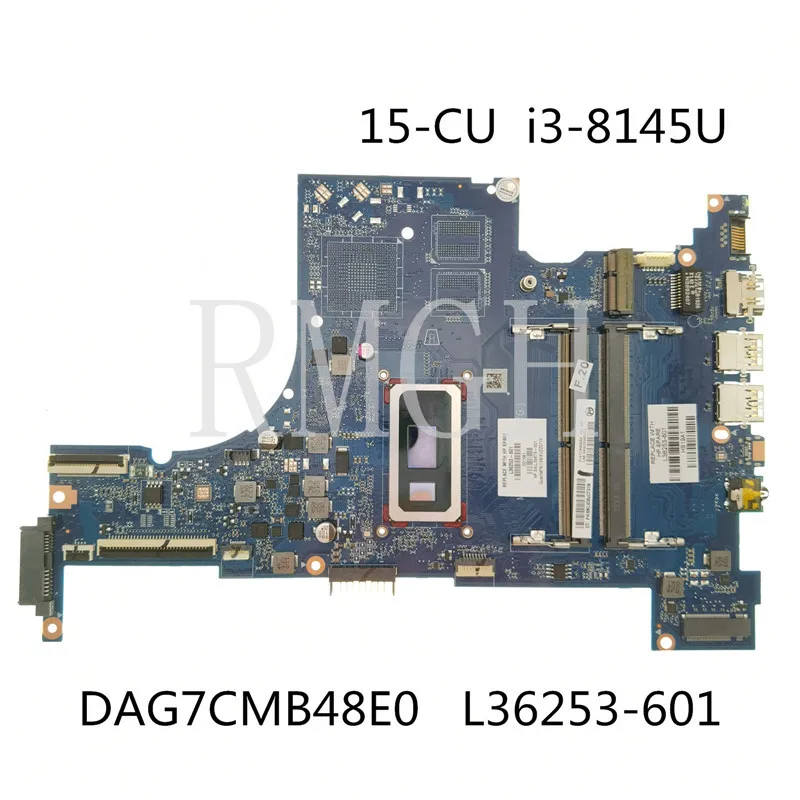 

For HP OMEN DAG7CMB48E0 15TCU 15-CU 15-U Laptop Motherboard L36253-601 SRFFZ i3-8145U CPU 100% test