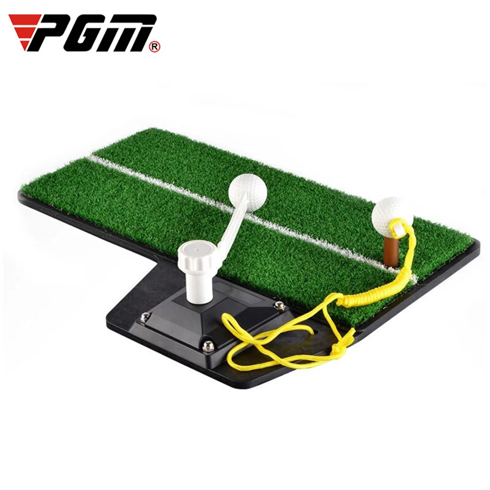 PGM Golf Trainers Putting Exercise Device Durable Indoor Practice Portable Swing Mat Hitting Pad Golfs Training Aids Office Home