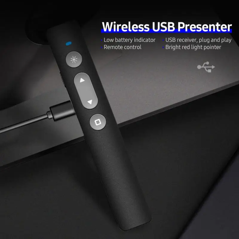 Беспроводная USB указка для презентаций Powerpoint 2 4 ГГц| |