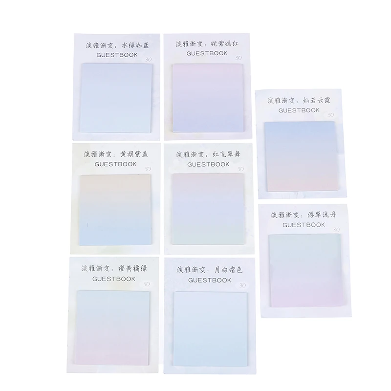 

Радуга Северная Европа блокнот бумага Липкие заметки блокнот канцелярские принадлежности Papeleria офисные школьные принадлежности материал ...