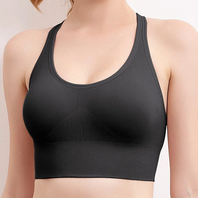 Push Up Seamless Sports Bra Women Yoga Sport Crop Top Fitness Brassiere Femme Sujetador Deportivo Mujer | Спорт и развлечения