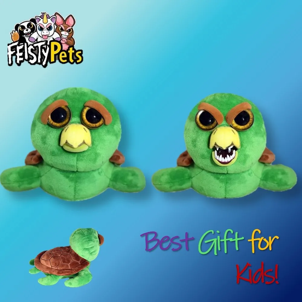 Игрушки для домашних животных Feisty мягкие плюшевые злые животные Очаровательная