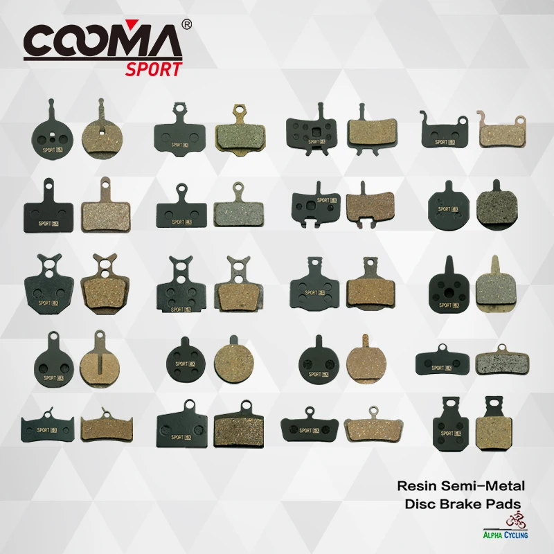 4 пары 8 шт. велосипедные тормозные колодки для SRAM Avid SHIMANO Magura Hayes formala Scooter Black Class