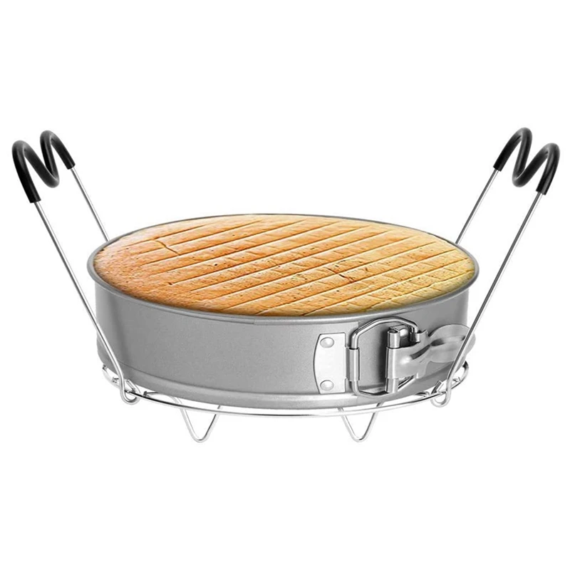 

AC86 -Pressure Cooker Accessories with Silicone Egg Bites Molds and Steamer Compatible for Instant Accessories 6, 8 Qt