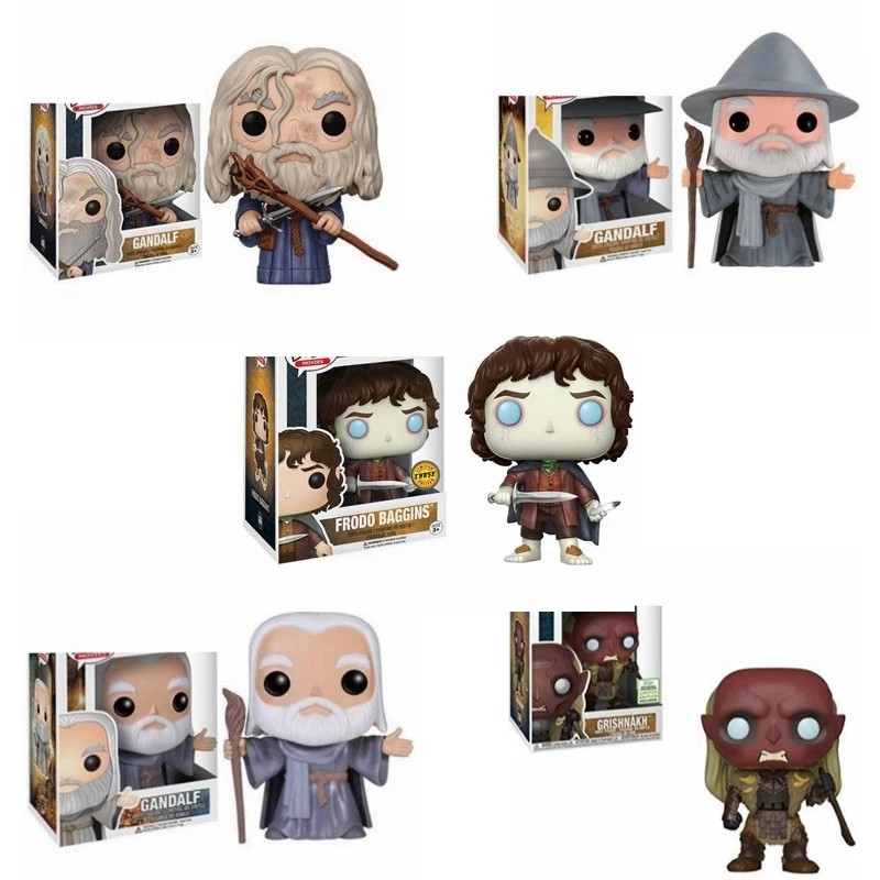 Экшн-фигурка Funko The Lord of 13 # gandaluf 45 #443 кольца 10 см Ограниченная серия Коллекционная