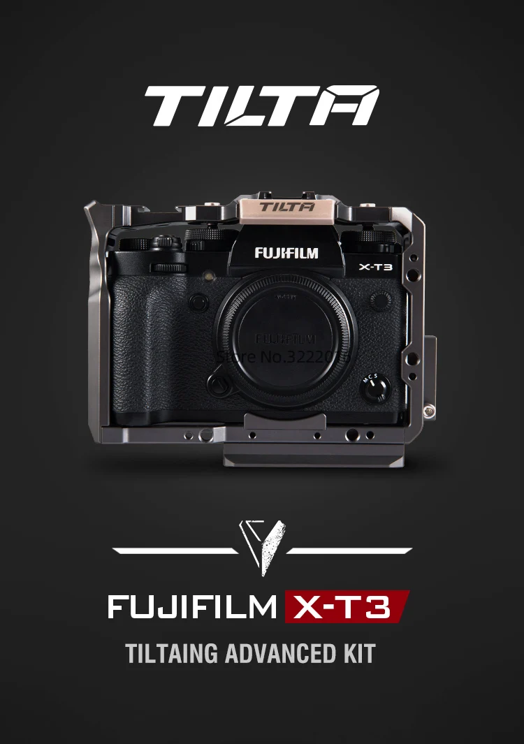 TILTA клетка для Fujifilm XT3 X T3 и X-T2 DSLR камера ручка fujifilm xt3 клетка чехол Аксессуары VS SmallRig клетка