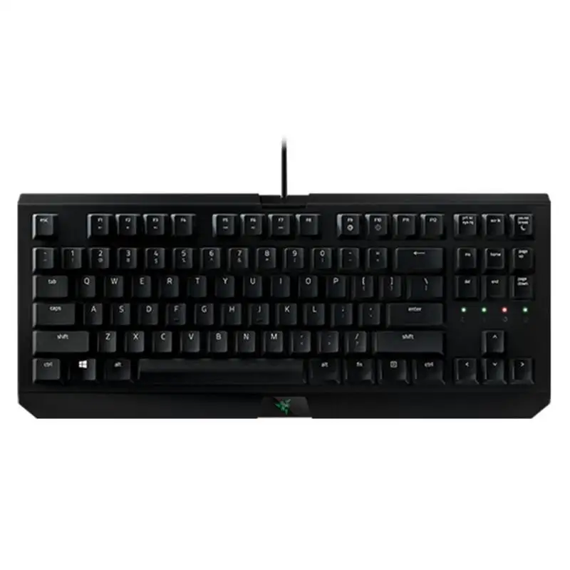 Razer Blackwidow X Games клавиатура универсальная 87 клавиш USB Проводная Механическая игровая электронная Спортивная эргономичная Проводная клавиатура высокого качества - Цвет: Blue Switch