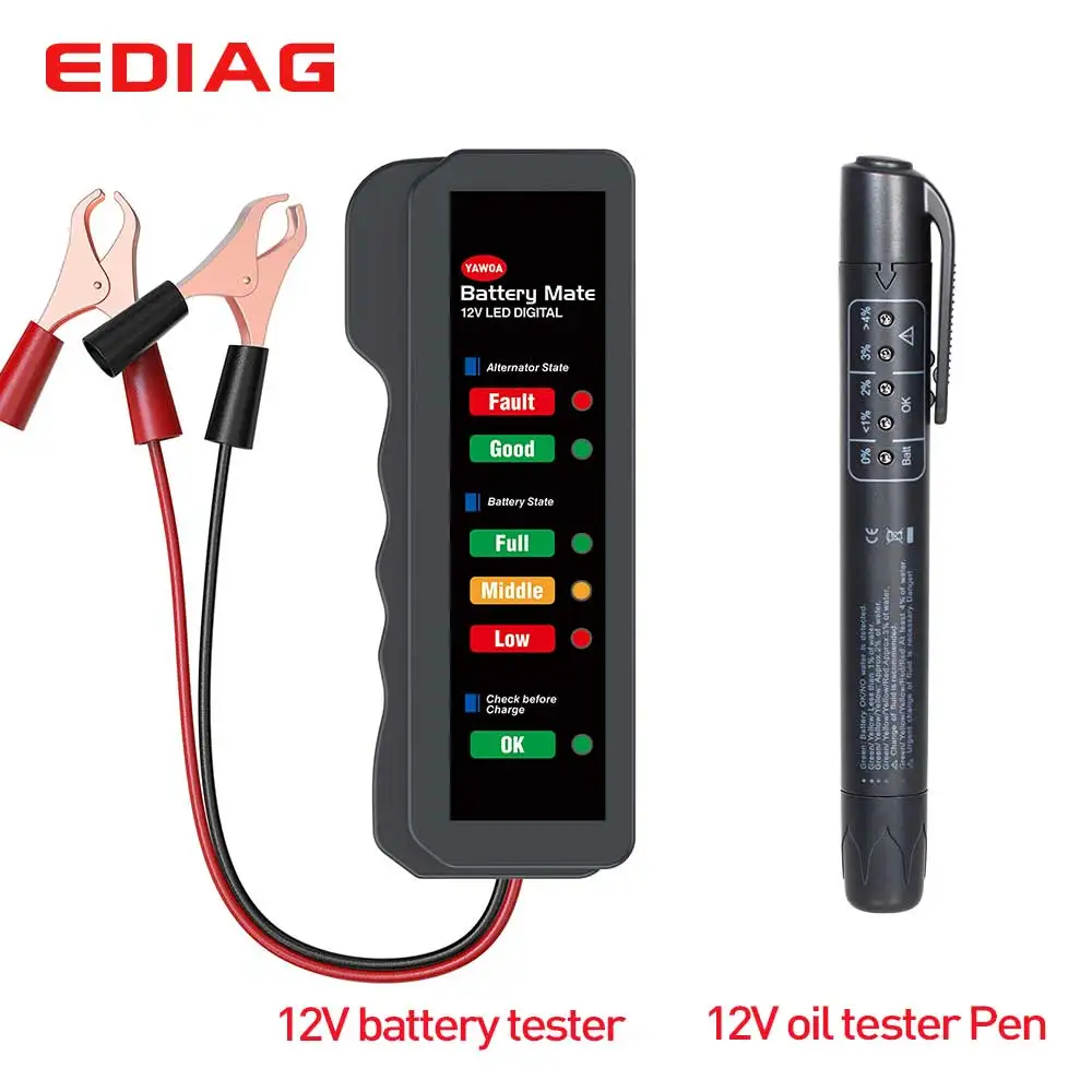 

12 В автомобильный тестер на батарею BM310 и автомобильный тестер на масло тормозной жидкости ручка цифровой тестер на тормоз автомобильный ди...
