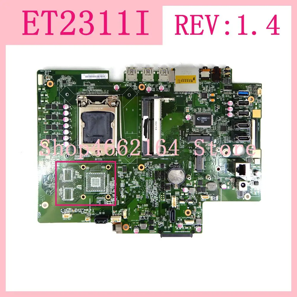 ET2311I материнская плата Все в одном REV 1 4 для ASUS настольного компьютера 100%