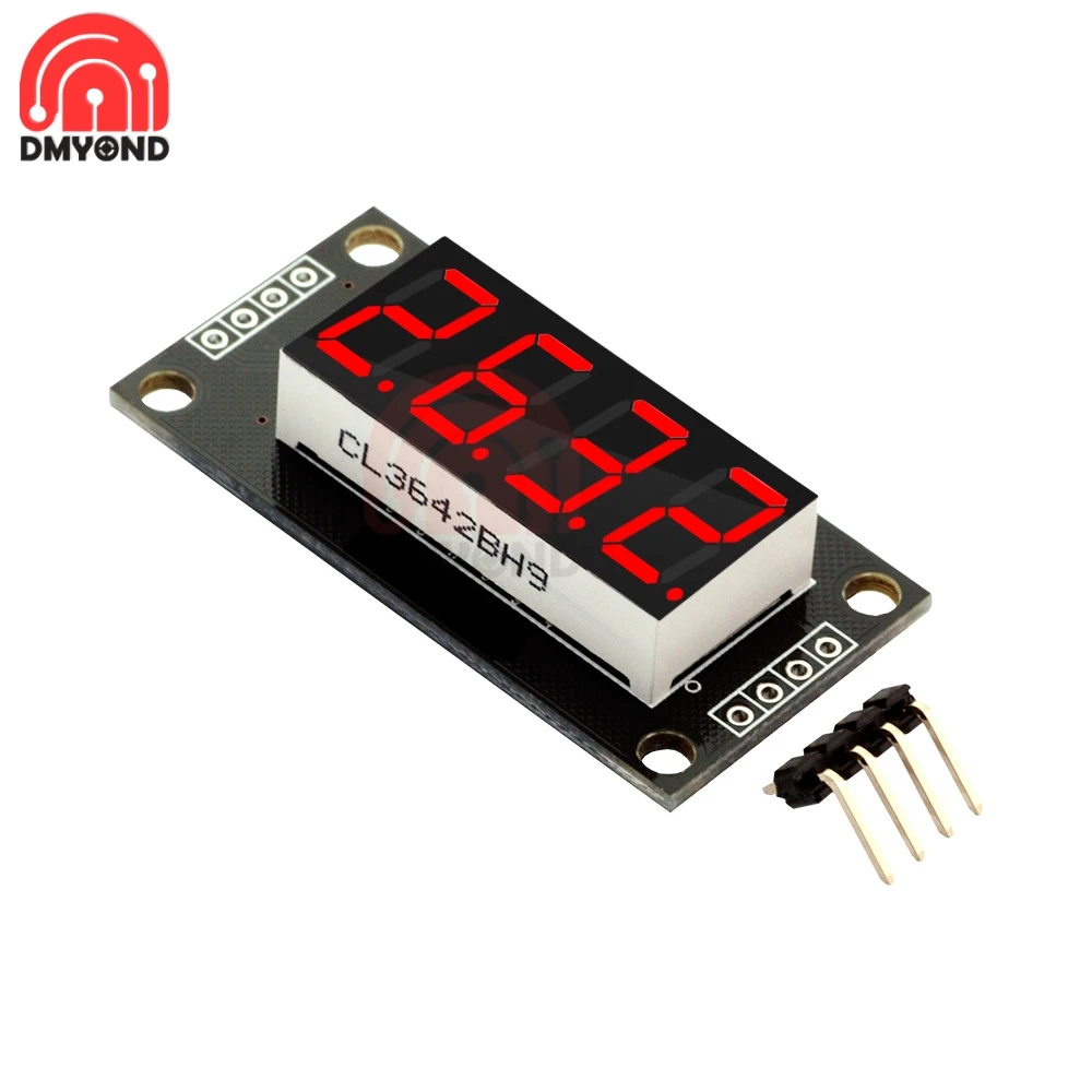 Лидер продаж модуль светодиодного дисплея TM1637 для Arduino 7 сегментов 4 бита 3 5