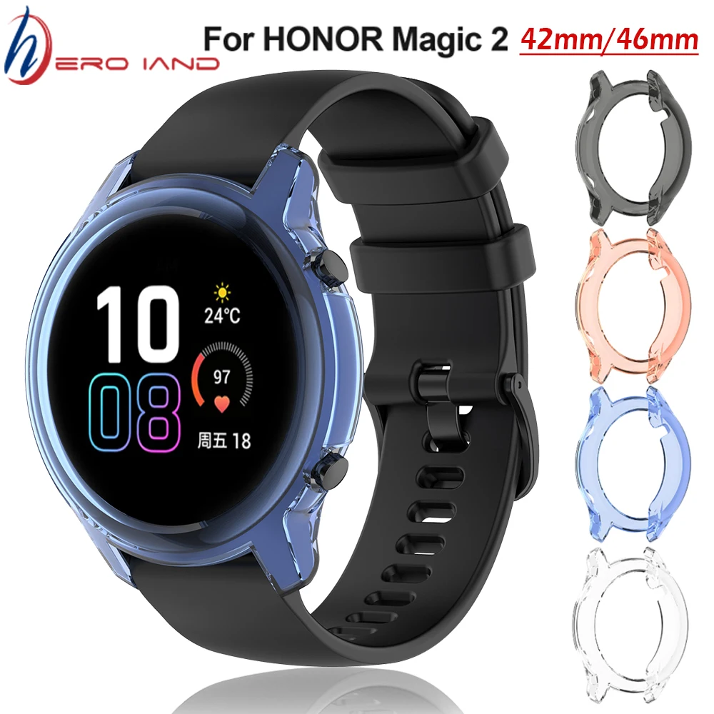 

Чехлы из ТПУ для Huawei Honor Magic2, защитный чехол для часов, чехол для Honor Magic 2 42 46 мм, наружные мягкие Аксессуары для часов