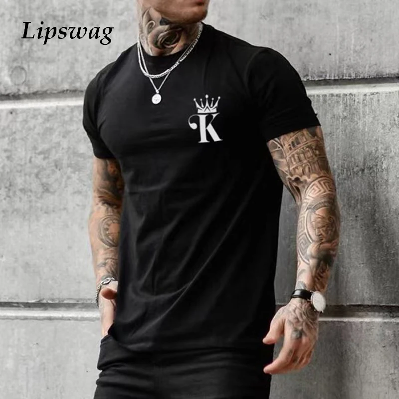 

Vintage Letter Printing Short Sleeve T Shirts Casual Mens O-Neck Pullover Tops 2021 Summer Fashion Slim Men Tee Shirt Streetwear