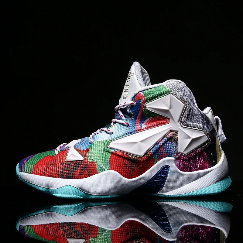 2019 Весна Горячая Распродажа беговые кроссовки высокие баскетбольные пара