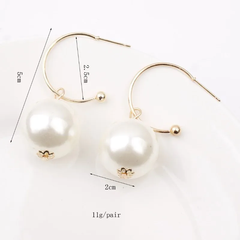 

Simple Temperament Ear Jewelry Alloy Trendy Earrings for Women
