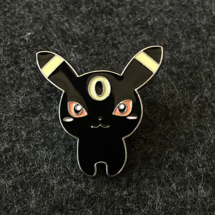 Новый Go Evee значок для костюма брошь Аниме Косплей коллекция рюкзак булавка