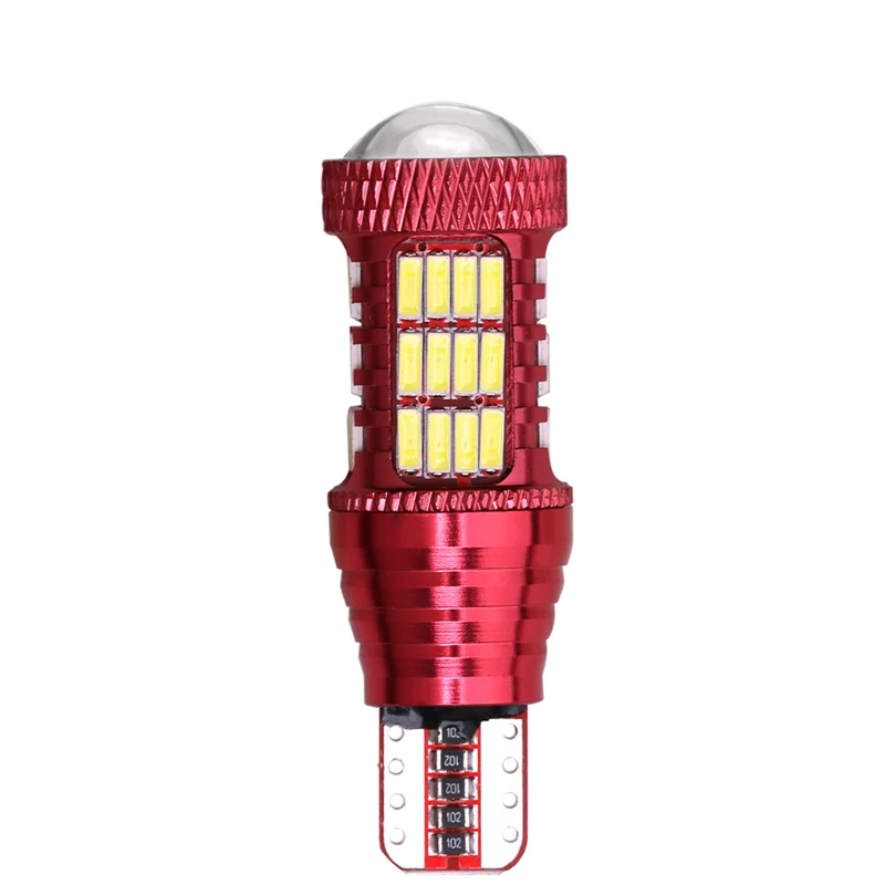 1 шт. T15 супер яркий светодиодный Реверсивный светильник 4014 58smd 7000k дневные ходовые