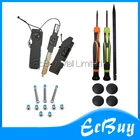 Паралеваяправая A1278 динамик + резиновые ножки + винты для задней крышки для Macbook Pro 13,3 