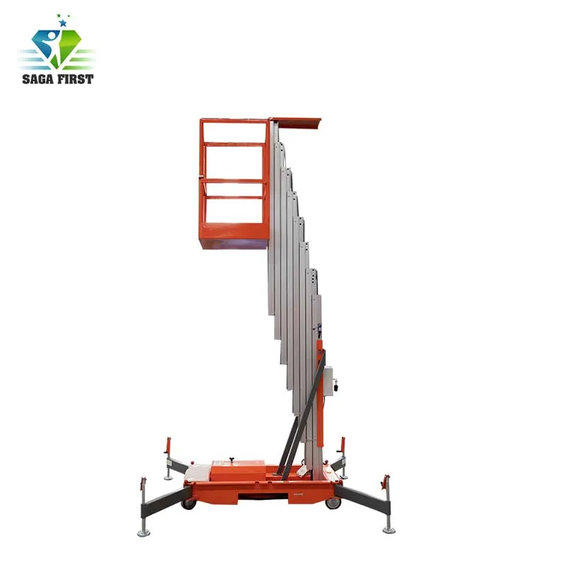 

Single Mast Aluminum Lifts Platform