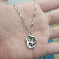 baseball glove charm creative chain necklace women pendants fashion jewelry accessory friend gifts necklace