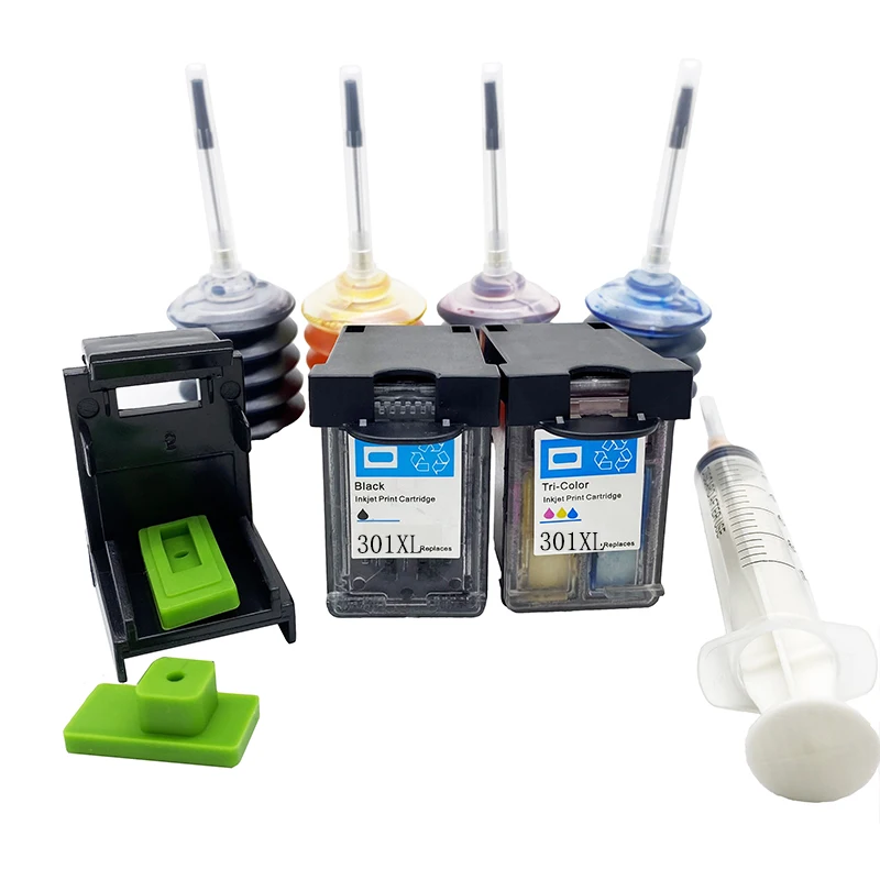 Картридж einkshop для принтера HP 301 301XL DeskJet 1050 2050 3050 2150 1510 2540 2510 2050a 2054a 2511 2512 2514 |