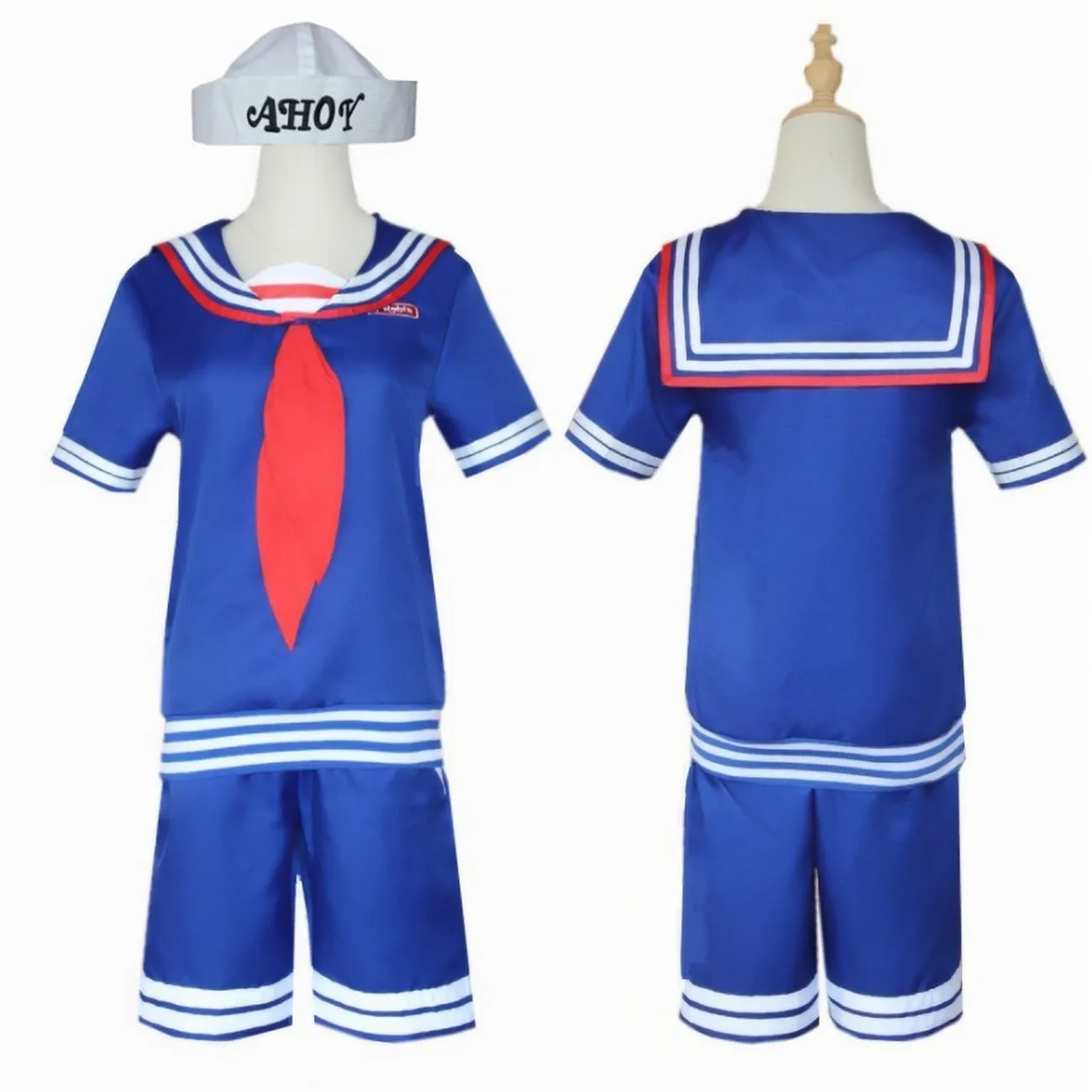 

Cosplay Costume Stranger Things Season 3 Robin Steve Harrington Halloween Tshirt Uniform Printed Set Round Neck Outfit