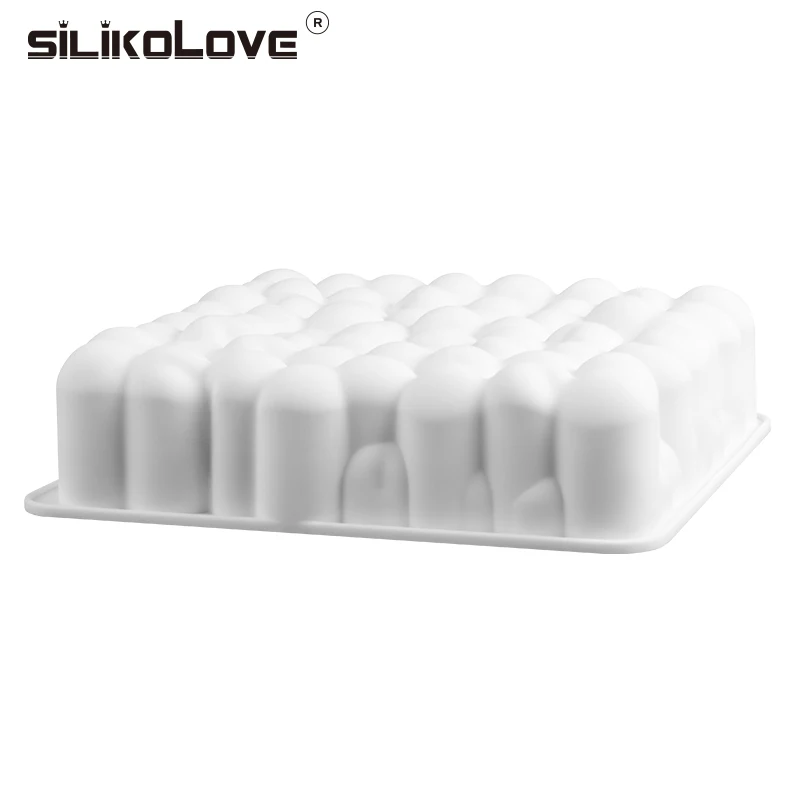 Силиконовая форма SILIKOLOVE для выпечки 3D вишни мусса жаропрочная Антипригарная